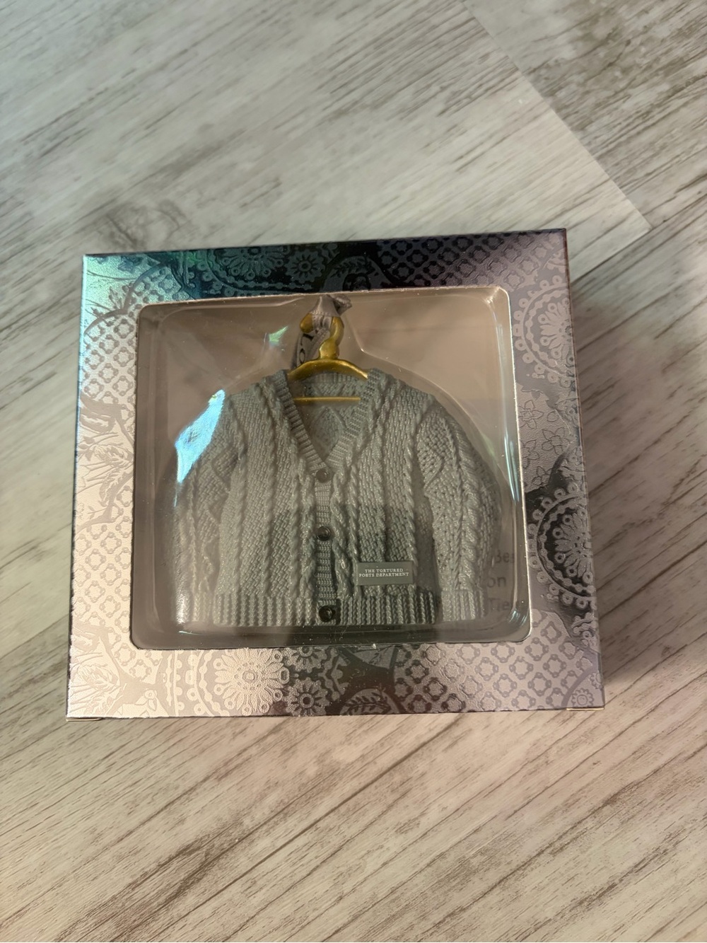 Taylor Swift TTPD Cardigan Ornament